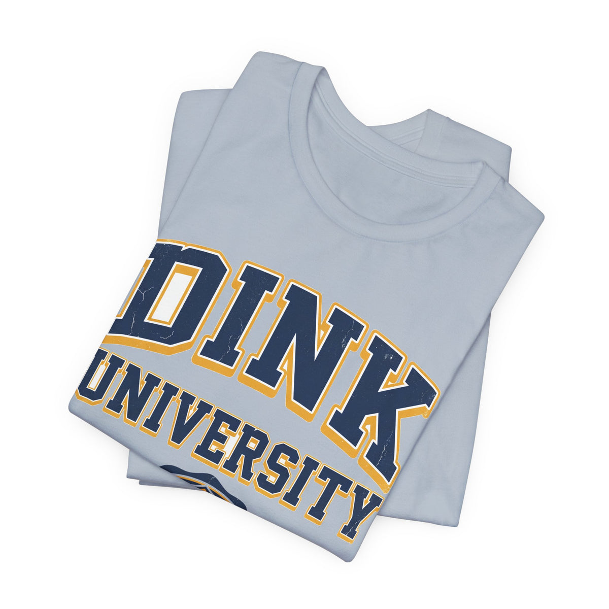 Dink University Pickleball Shirt, Dept of Third Shot Drops Varsity Tee, Funny College Style Gift for Pickleball Players